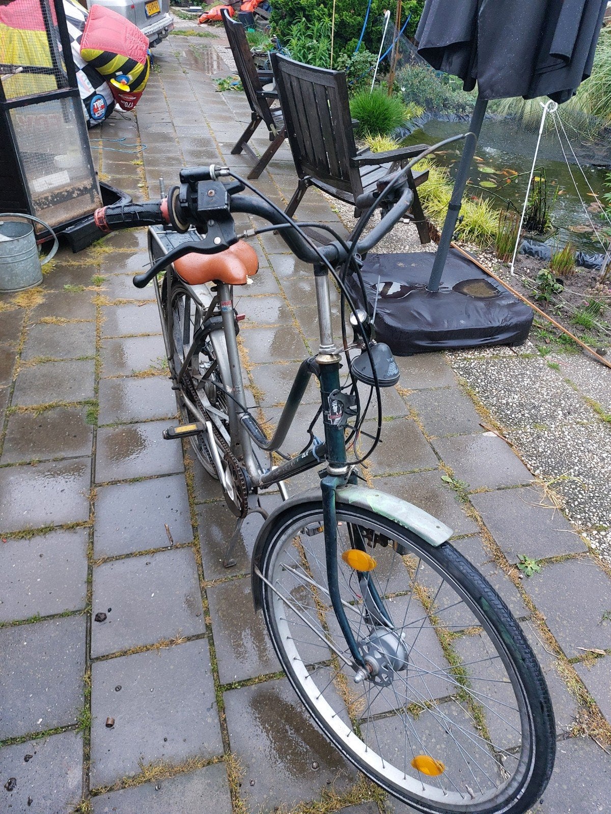 2 Spartametten, waarvan 1 op kenteken + onderdelen, Fietsen en Brommers, Ophalen, Gebruikt, Sparta