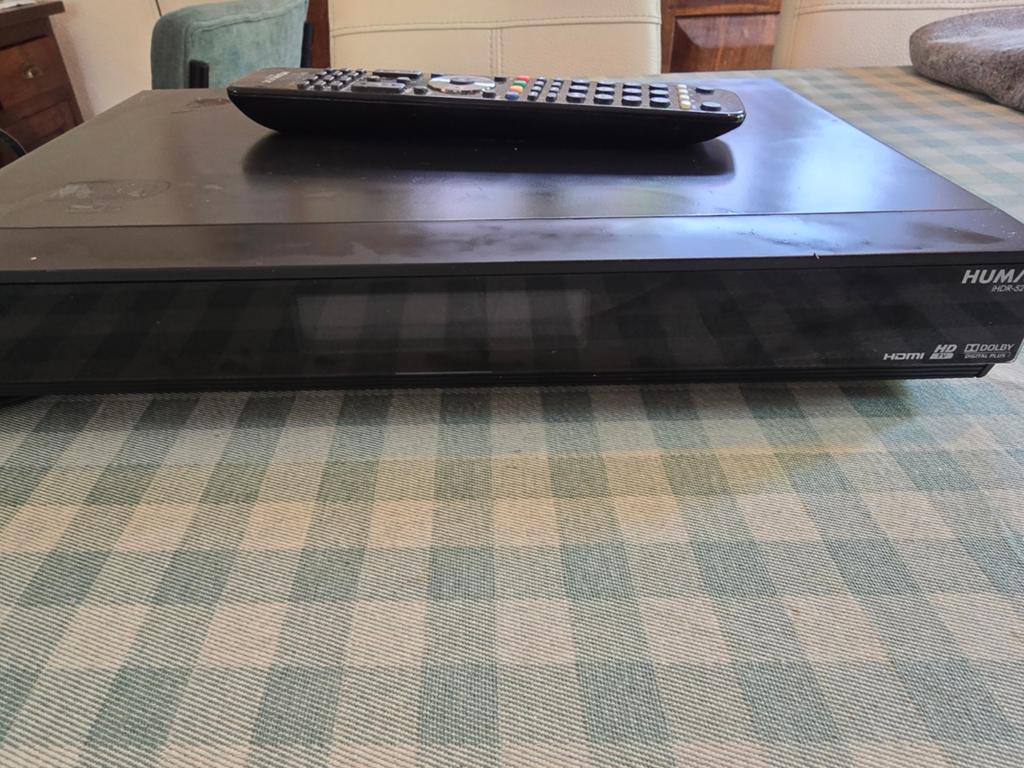 Humax iHDR-5200C HD Recorder met afstandsbediening, Ophalen of Verzenden, Gebruikt, Harddiskrecorder