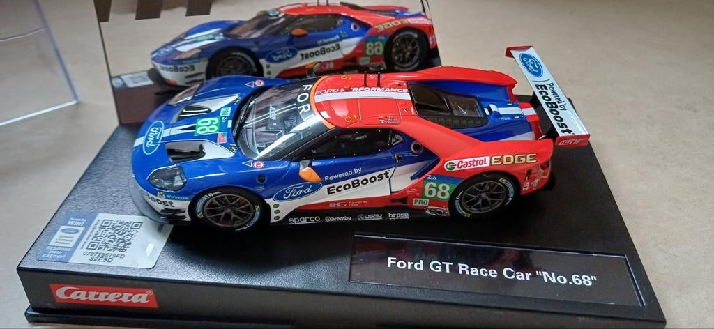 Carrera Ford GT Race Car #68, Overige merken, Auto, 1:32 tot 1:50, Nieuw