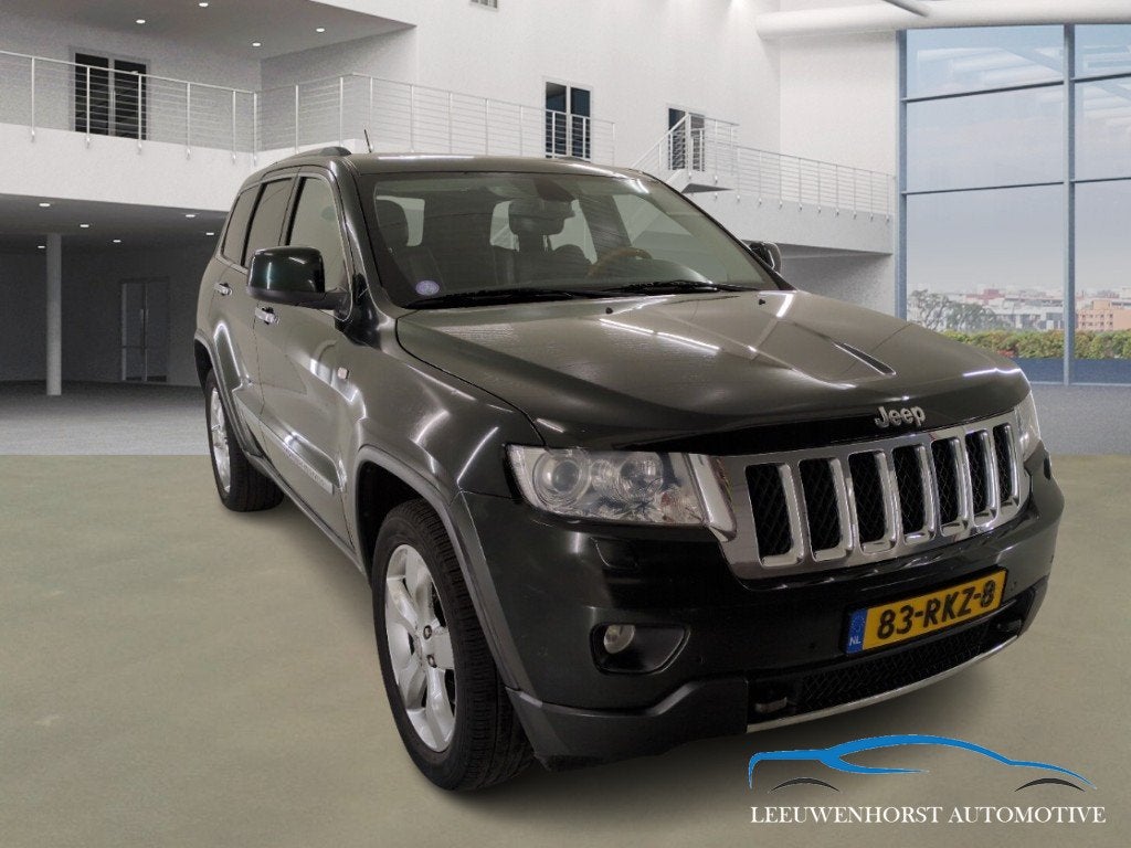 Jeep Grand Cherokee 3.6 Overland, UNIEK, leer, pano NL- auto, Automaat, Euro 5, Gebruikt, Lichtsensor