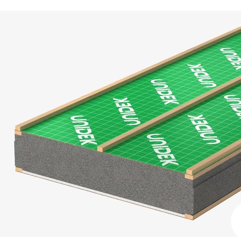 Gezocht Unidek 7rc, Dakisolatie, 12 cm of meer, Ophalen of Verzenden, Zo goed als nieuw