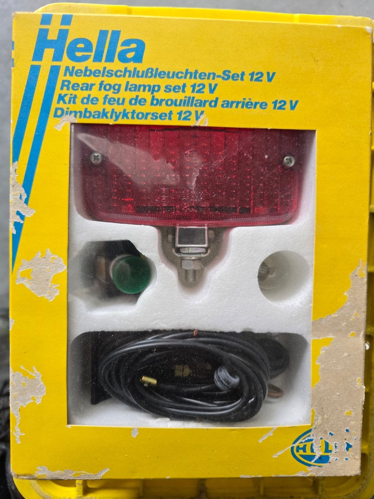 Hella mistachterlicht set 12V - Nieuw in doos, Ophalen of Verzenden, Nieuw, Universele onderdelen