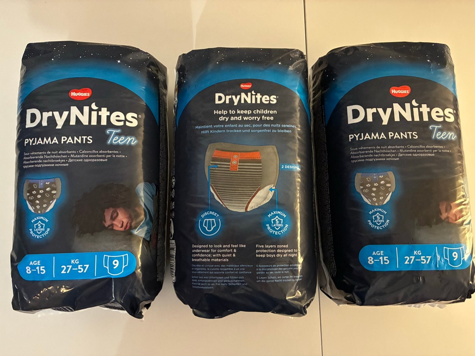 Huggies drinites pyjama pants teens, Ophalen, Nieuw