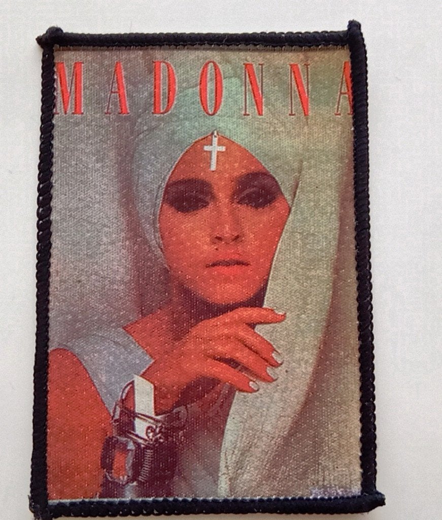 Madonna zeer mooie zeldzame nieuwe vintage patch m30, Ophalen of Verzenden, Nieuw, Kleding