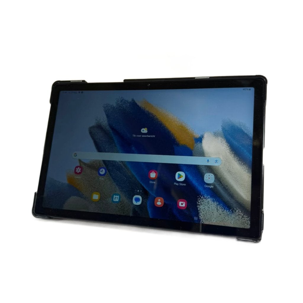 Samsung Tab A8 32GB Grijs Incl Hoes |Nette Staat, Computers en Software, Tablet-hoezen, Samsung, Zo goed als nieuw, Support@Samsung.com