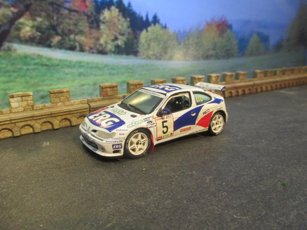 1/43 Renault Maxi Mégane 2.0 16V ERG P.Andreucci / S.Fedell, Hobby en Vrije tijd, Modelauto's | 1:43, Ophalen of Verzenden, Zo goed als nieuw