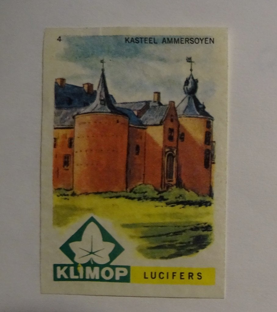 Kasteel    AMMERSOYEN, Verzamelen, Verzenden, Zo goed als nieuw, Luciferdoosjes of -merken
