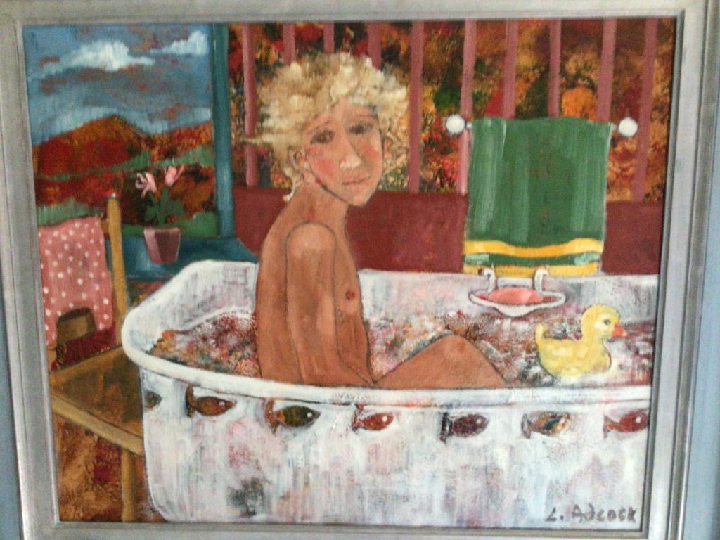 Kunstwerk van Lilian adcock, Ophalen of Verzenden