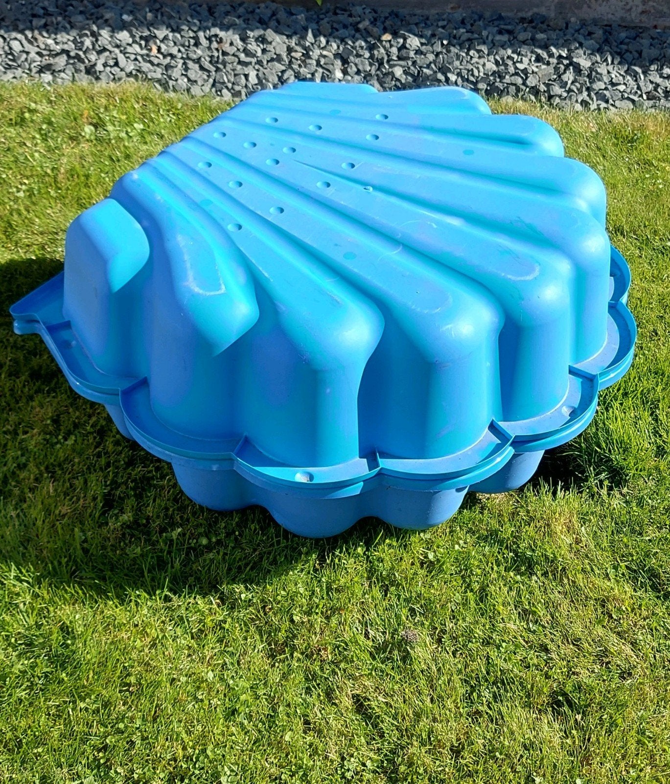 Schelp zandbak, Ophalen, Zo goed als nieuw