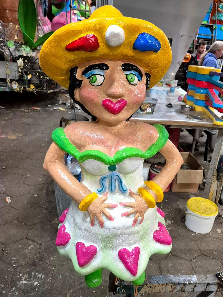 Polyster poppen, Ophalen of Verzenden, Zo goed als nieuw, Carnaval