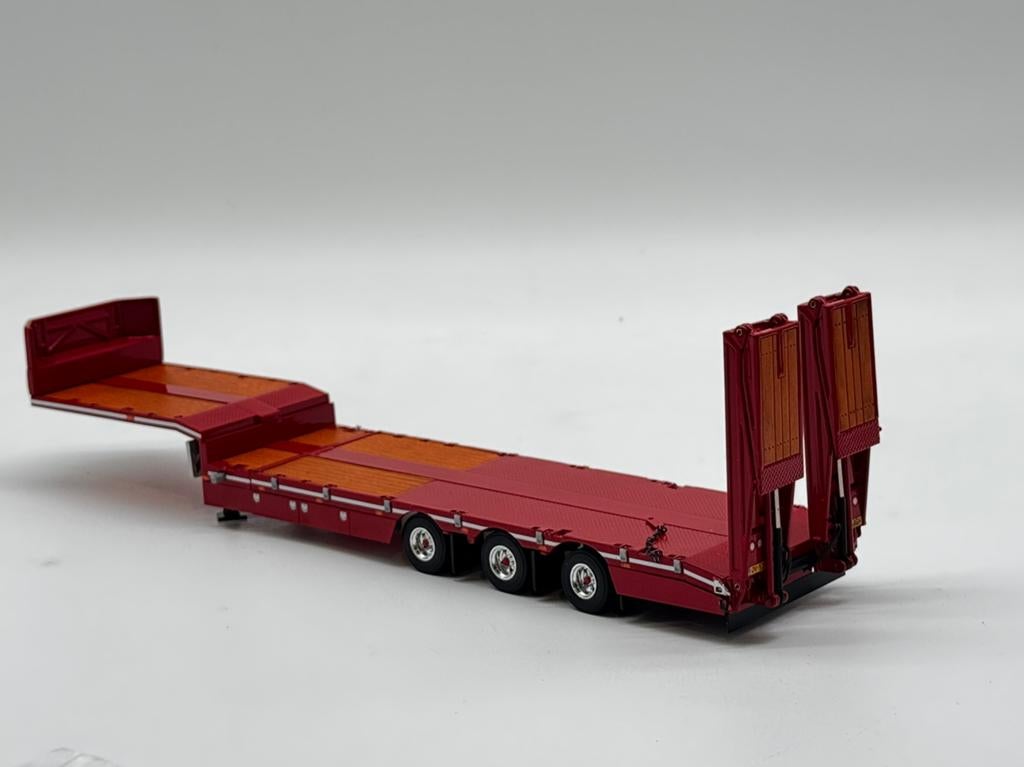 WSI 3 assige dieplader + kleppen HARDEMAN VAN HARTEN, Hobby en Vrije tijd, Modelauto's | 1:50, ., Nieuw, Ophalen of Verzenden