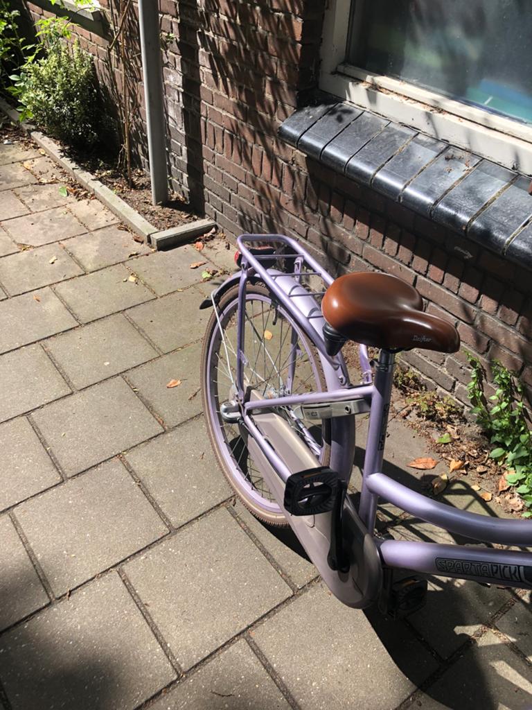 Sparta Pick-Up Meisjesfiets - Lavendelpaars, Ophalen, Gebruikt, Terugtraprem, Handrem