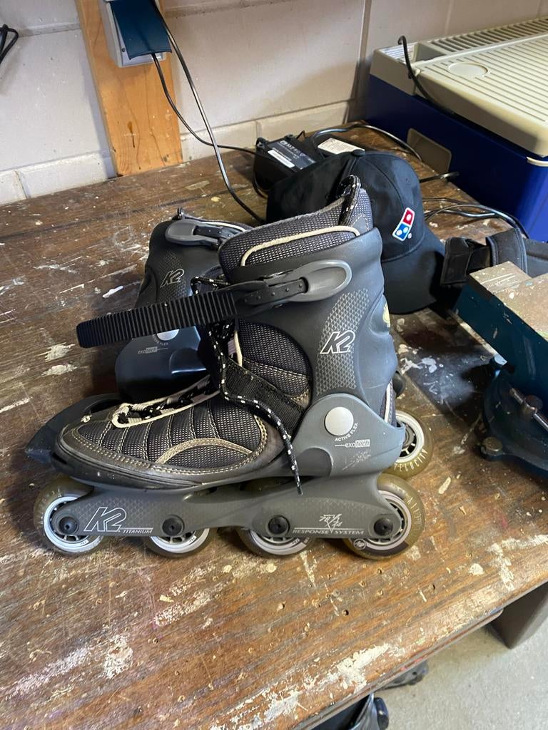 K2 Velocity Inline Skates - Maat 42, K2, Heren, Ophalen of Verzenden, Zo goed als nieuw
