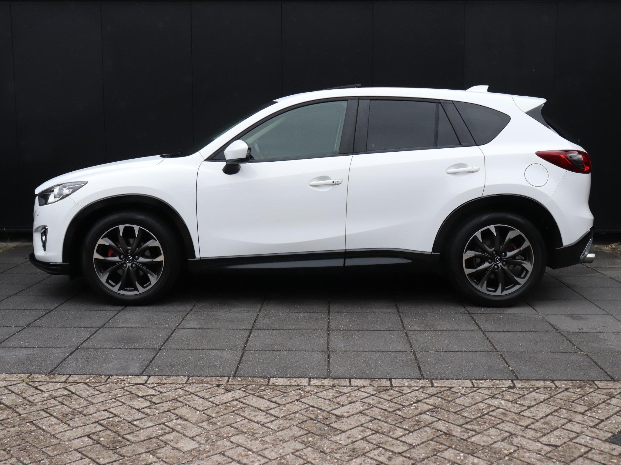 Mazda CX-5 2.0 TS+ Lease Pack 2WD LEER | SCHUIFDAK | NAVI, Auto's, Voorwielaandrijving, Euro 5, 4 cilinders, Wit