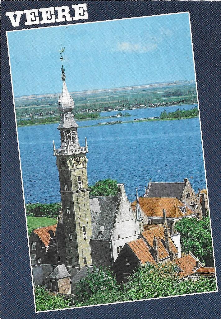 AK Veere - Panorama, Verzenden, 1960 tot 1980, Ongelopen, Zeeland