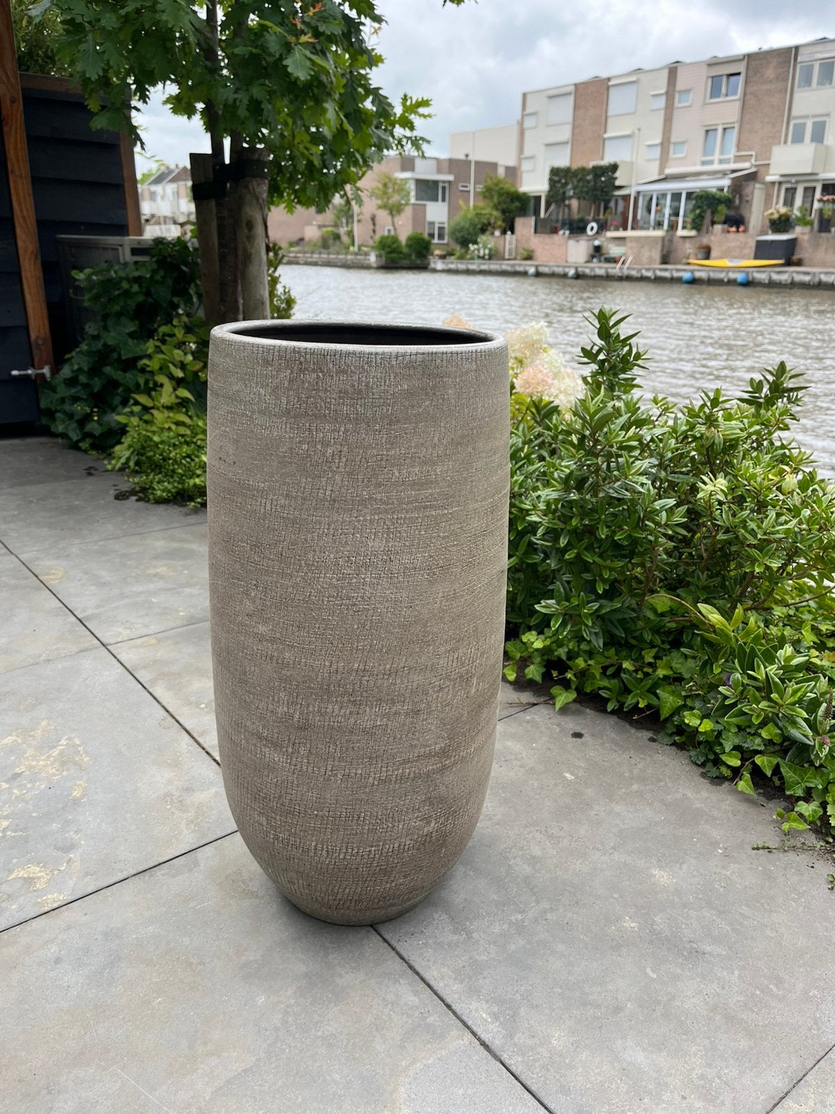 Mooie keramieke pot voor binnen, Ophalen, Rond, Binnen, Zo goed als nieuw