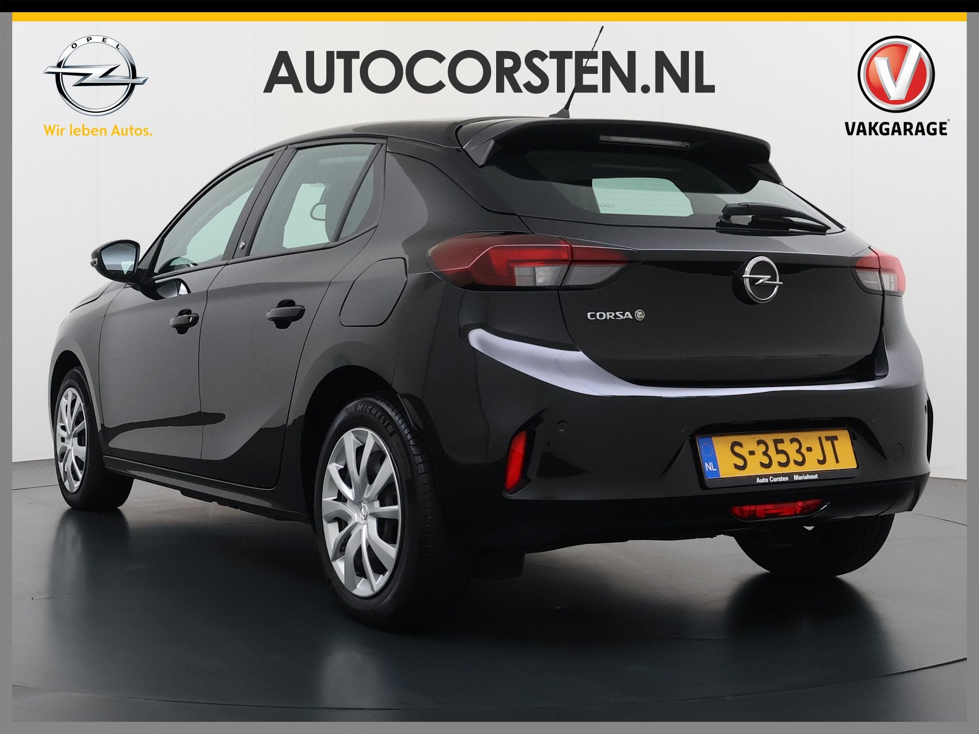Opel Corsa-e Electric 50kWh SOH 97% Navi Keyless Dab Bordher, 330 km, Gebruikt, Zwart, 24 min