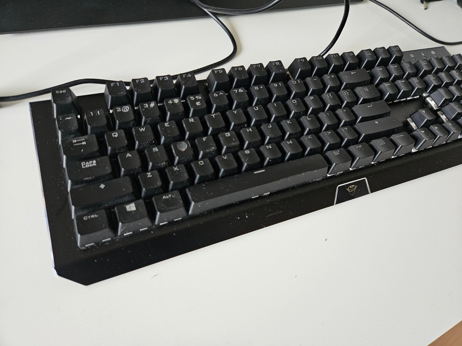 Trust GXT 890 Cada Mechanisch Gaming Toetsenbord, Computers en Software, Gebruikt, Ophalen of Verzenden, Trust, Qwerty