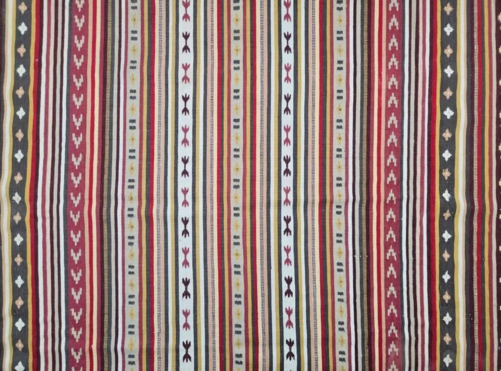 Handgeweven vintage oosterse Kelim stripes 167x247cm, Gebruikt, 150 tot 200 cm, Onbekend, 200 cm of meer
