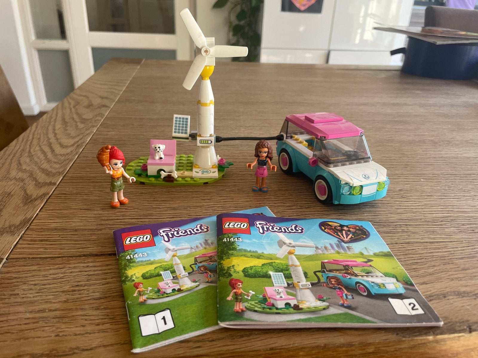 Lego Friends: Andrea's Elektrische Auto (41443), Ophalen of Verzenden, Zo goed als nieuw