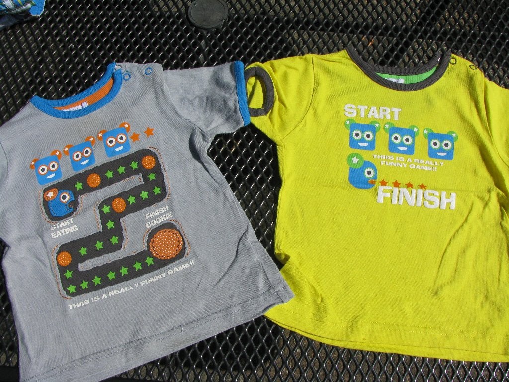 Hema zomer t-shirts maat 80, Gebruikt, Ophalen of Verzenden, Hema, Jongetje