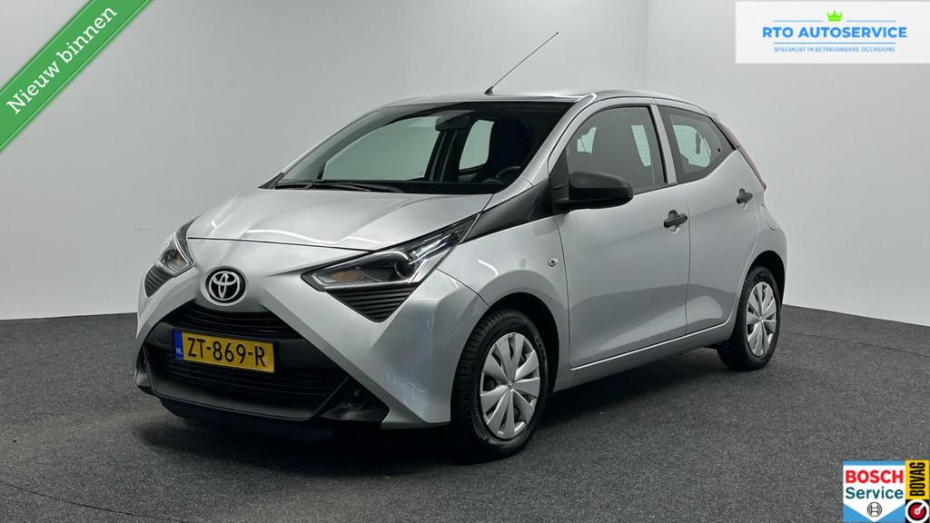 Toyota Aygo 1.0 VVT-i x-fun AIRCO 5 DEURS., Voorwielaandrijving, Stof, Gebruikt, Met garantie (alle)