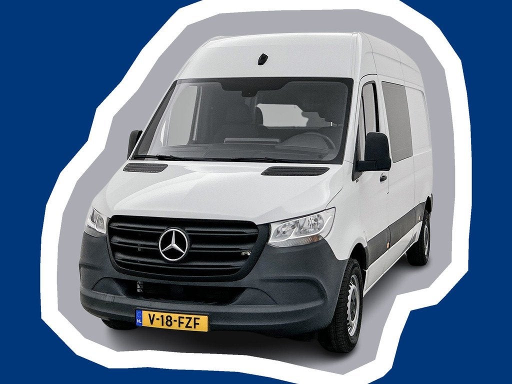 Mercedes-Benz Sprinter 311 L2H2 Automaat Camera MBUX met Car, Auto's, Stof, Gebruikt, 4 cilinders, Met garantie (alle)
