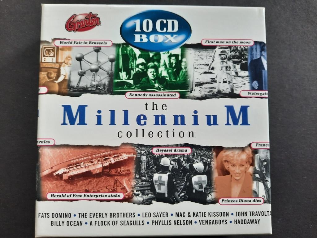 10 cd box  the Millennium Collection 50's  tm 90's, Ophalen of Verzenden, Zo goed als nieuw, Pop, Boxset
