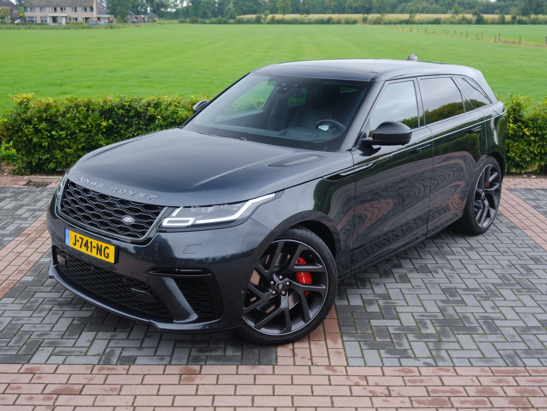 Land Rover Range Rover Velar 5.0 V8 SV Autobiography Dynamic, Auto's, Land Rover, Automaat, Gebruikt, Leder, Bedrijf