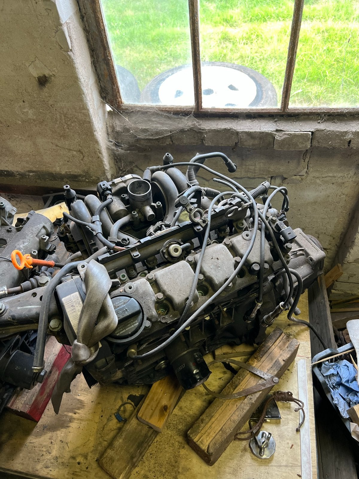 VW Polo 6N2 1.0 MPI Motor + Bak - Export/Onderdelen, Ophalen, Gebruikt, Volkswagen