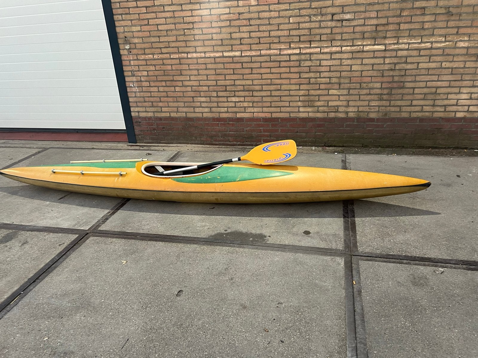Kano, Watersport en Boten, Kano's, Ophalen of Verzenden, Gebruikt, Eén persoon, Met peddels