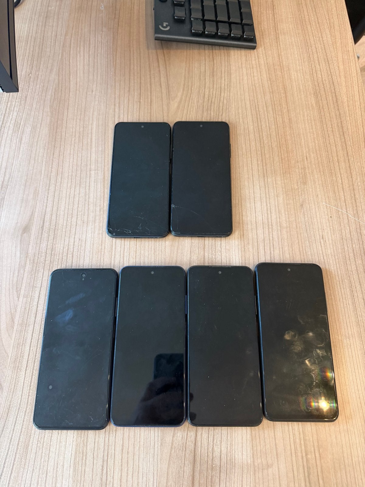 Partij 6x Xiaomi Redmi Note 10 5G – 4 werkend, 2 met barst, Gebruikt, Overige modellen, Ophalen of Verzenden, Zonder simlock