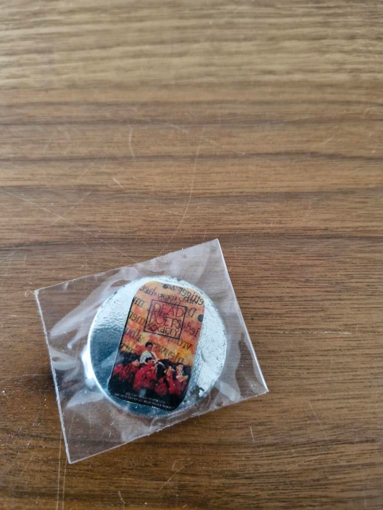 353 Dead Poets Society button, Ophalen of Verzenden