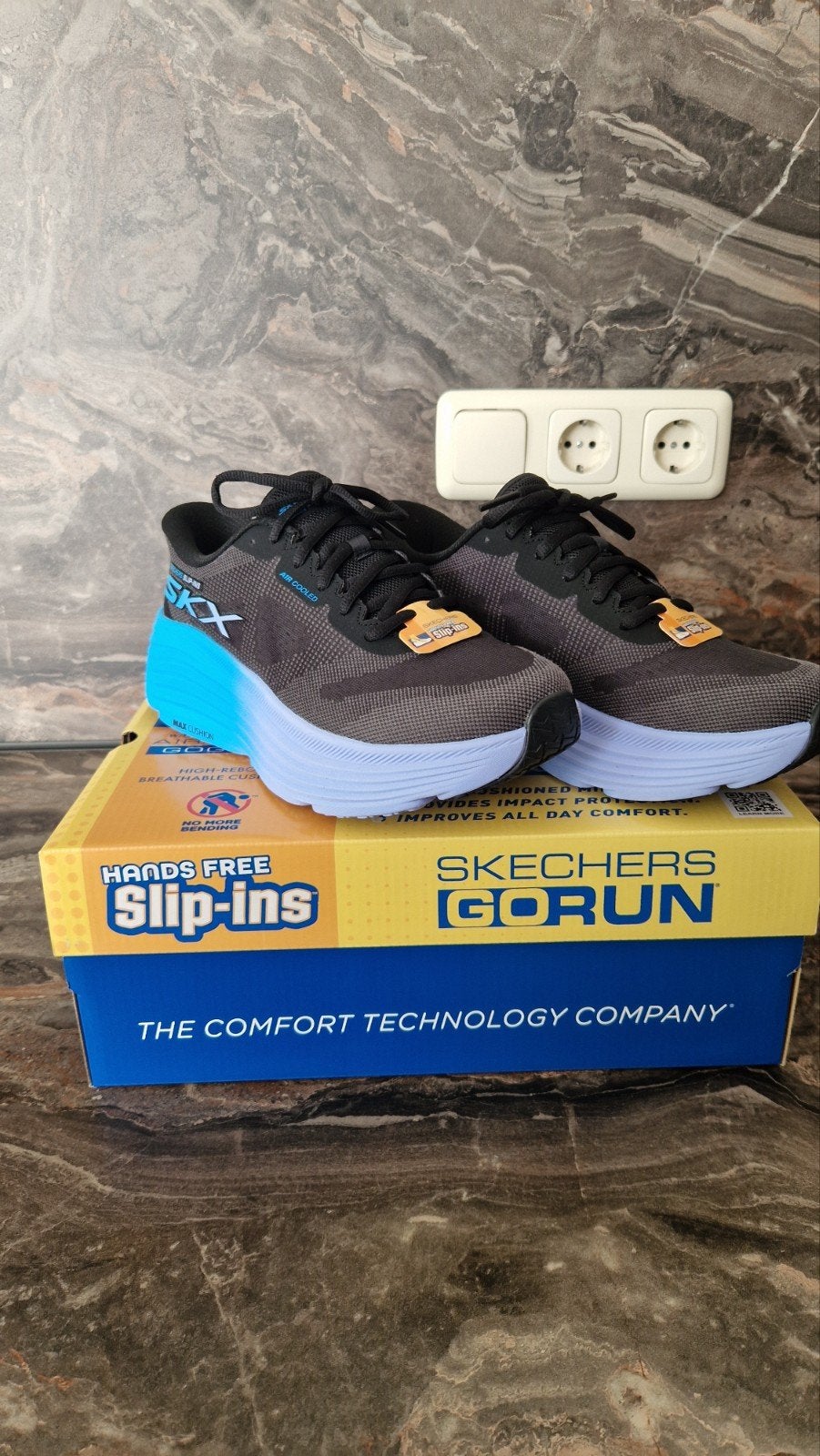 Nieuwe Skechers Go Run Slip-ins Sneakers, Skechers, Zwart, Nieuw, Ophalen of Verzenden