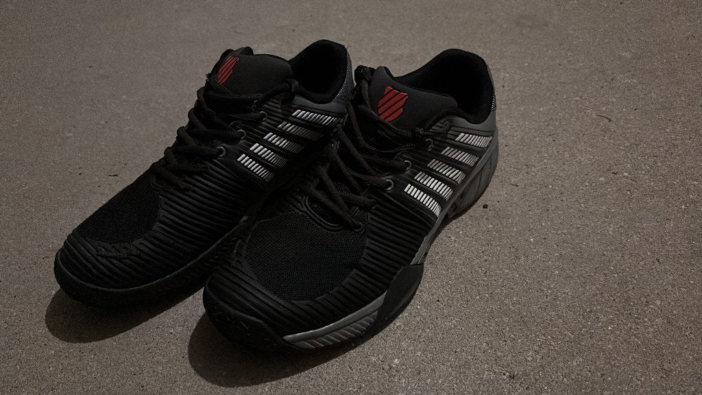 K-Swiss tennisschoenen mt. 44, Schoenen, Ophalen of Verzenden, Zo goed als nieuw, K-Swiss