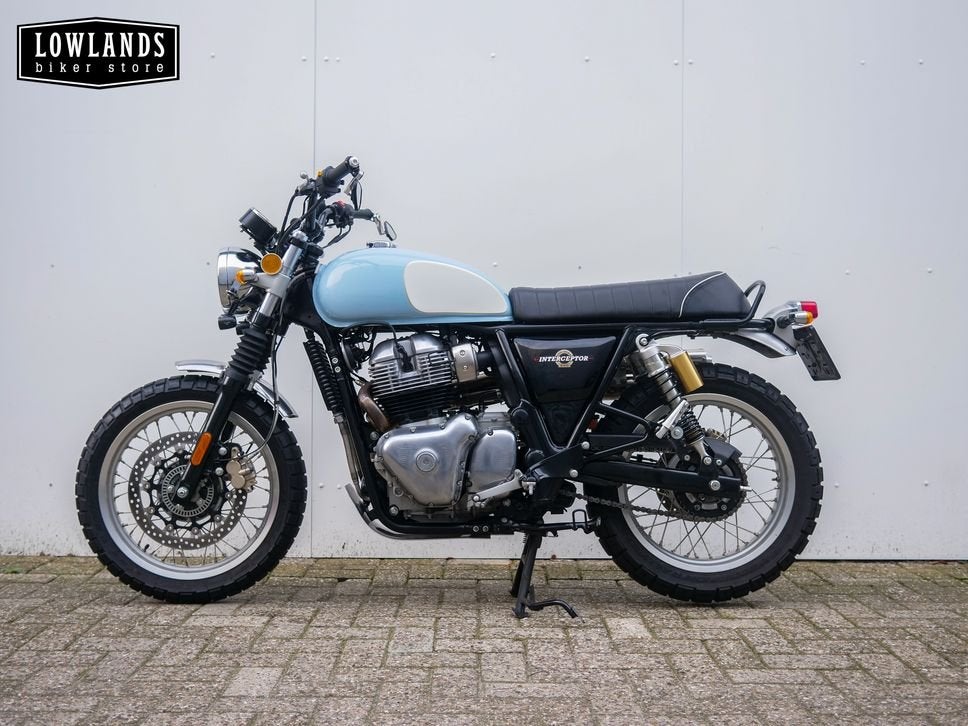 ROYAL ENFIELD INTERCEPTOR 650 SCRAMBLER SPECIAL (bj 2021), Motoren, 2 cilinders, 648 cc, Motorrijbewijs A, Bedrijf