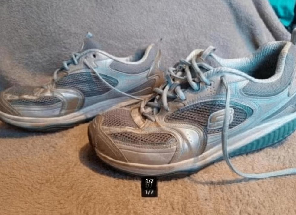 Skechers shape ups maat 41 (28cm) fitness schoenen, Zwart, Ophalen of Verzenden, Sneakers of Gympen, Gedragen