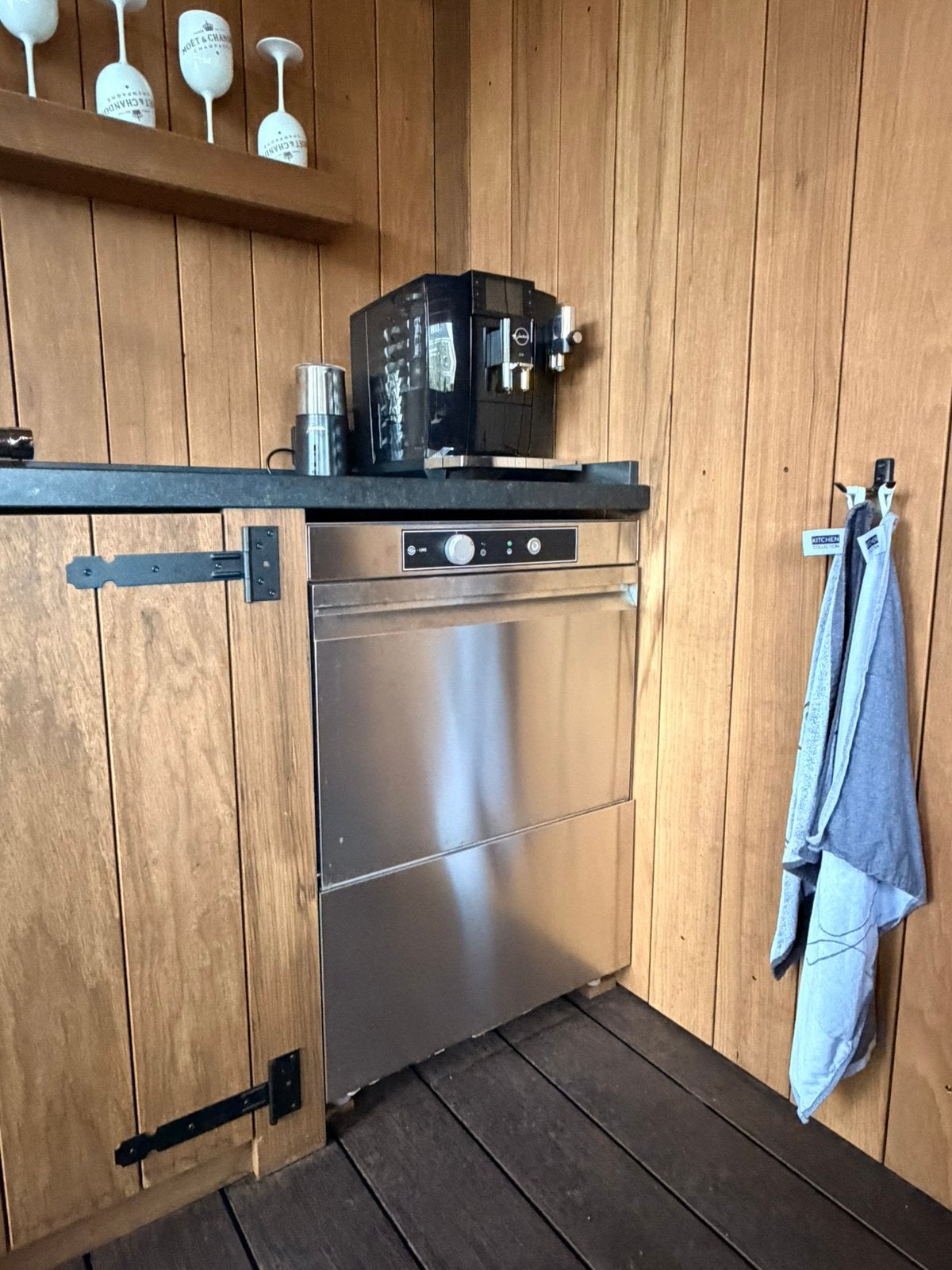 Horeca vaatwasser, Ophalen, Zo goed als nieuw, Staal of Rvs, Overige typen