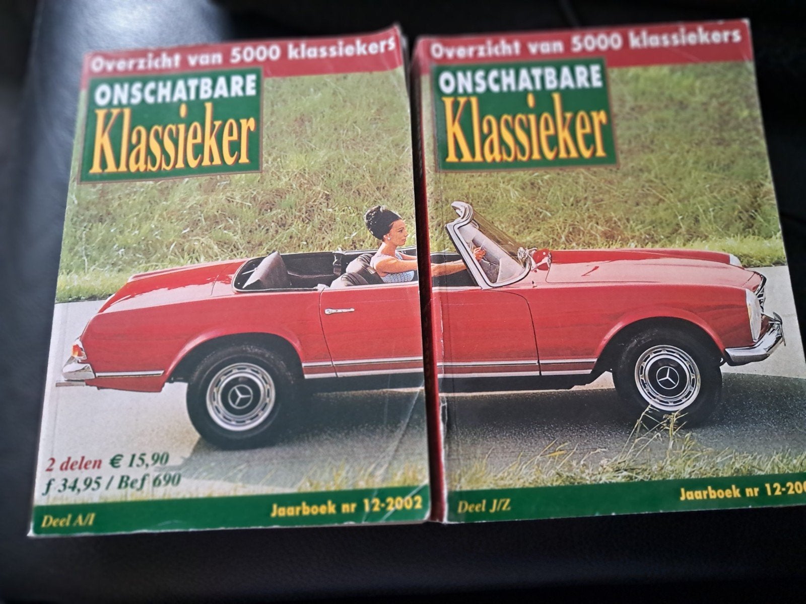 2x De Onschatbare Klassieker 12-2002 deel A/I en deel J/Z, Boeken, Auto's | Boeken, Zo goed als nieuw, Algemeen, Ophalen of Verzenden