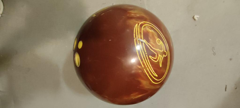 Unieke bowlingbal van Professional Bowlers Association USA, Sport en Fitness, Bowlen, Ophalen, Gebruikt, Bal