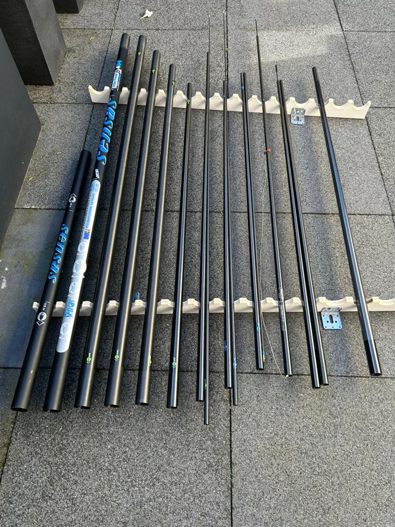 Sensas crazy power 404, Watersport en Boten, Hengelsport | Witvissen, Ophalen of Verzenden, Gebruikt, Vaste hengel