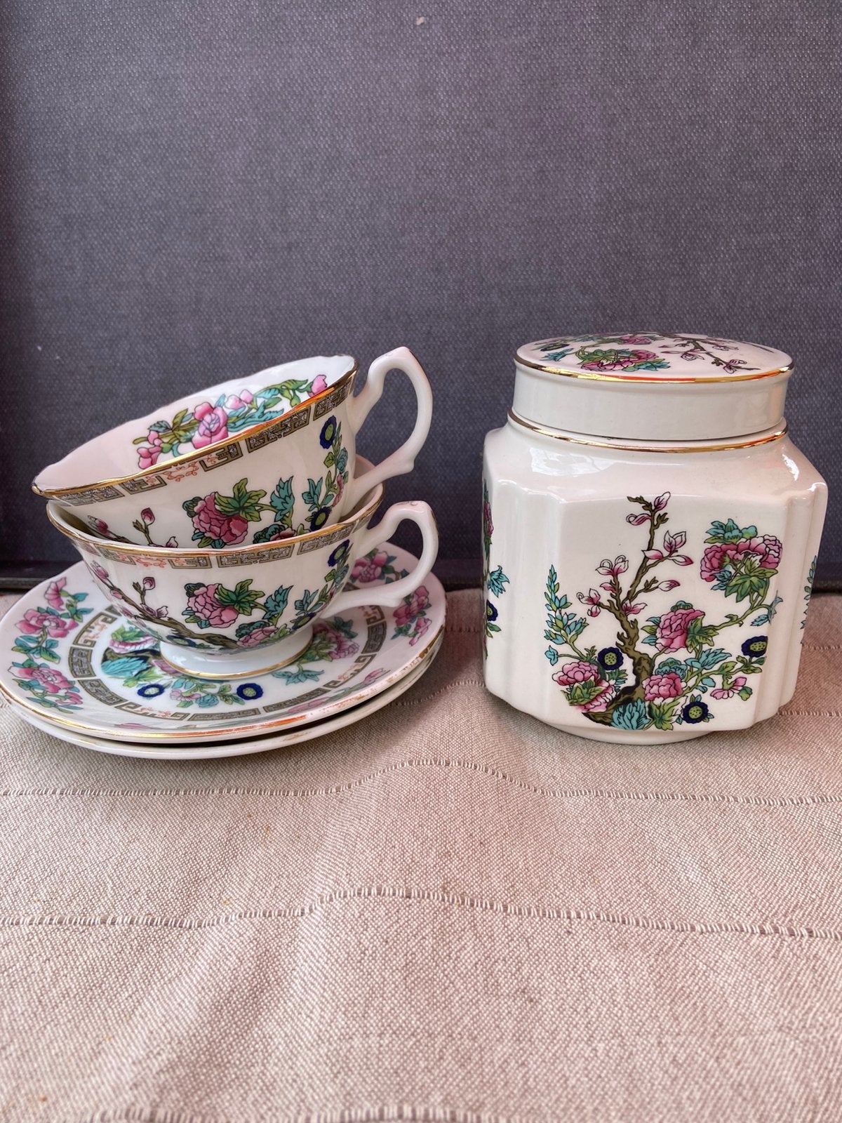 Vintage theebus Sadler indian tree, Ophalen of Verzenden