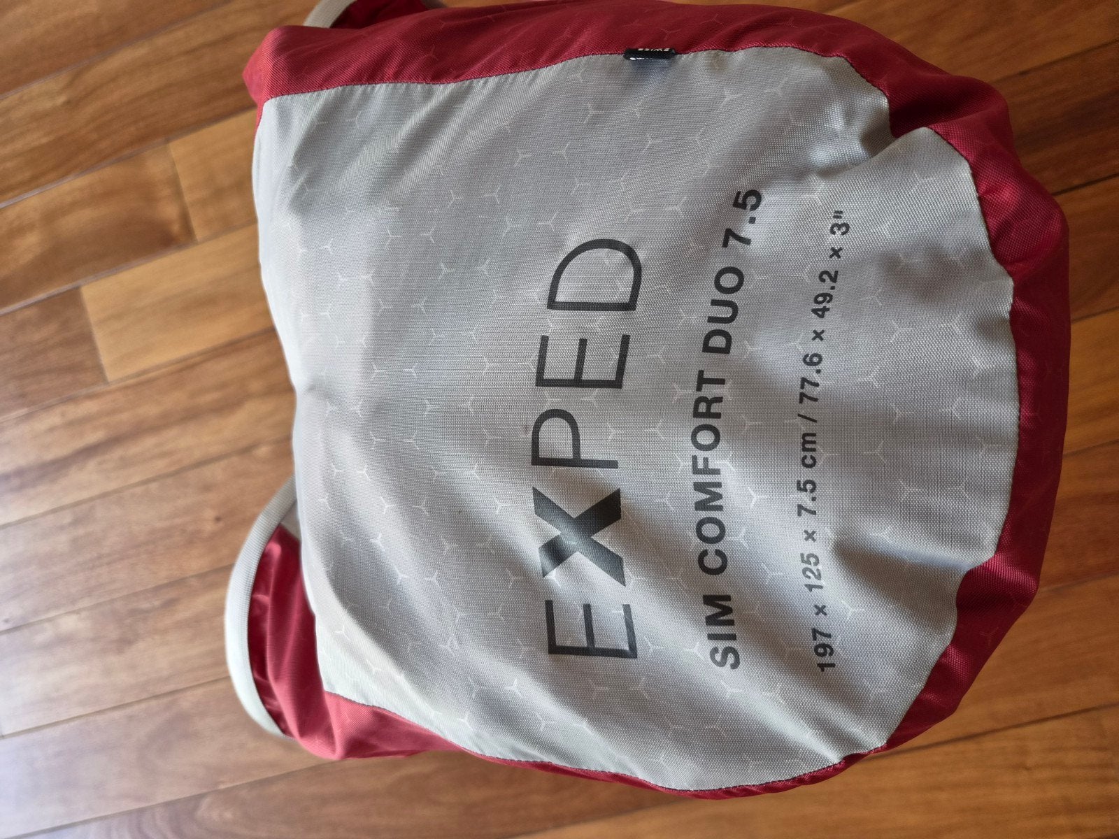 Exped SIM Comfort Duo 7.5 Tweepersoons Slaapmat, Caravans en Kamperen, Slaapmatten, Ophalen, Zo goed als nieuw, 2-persoons