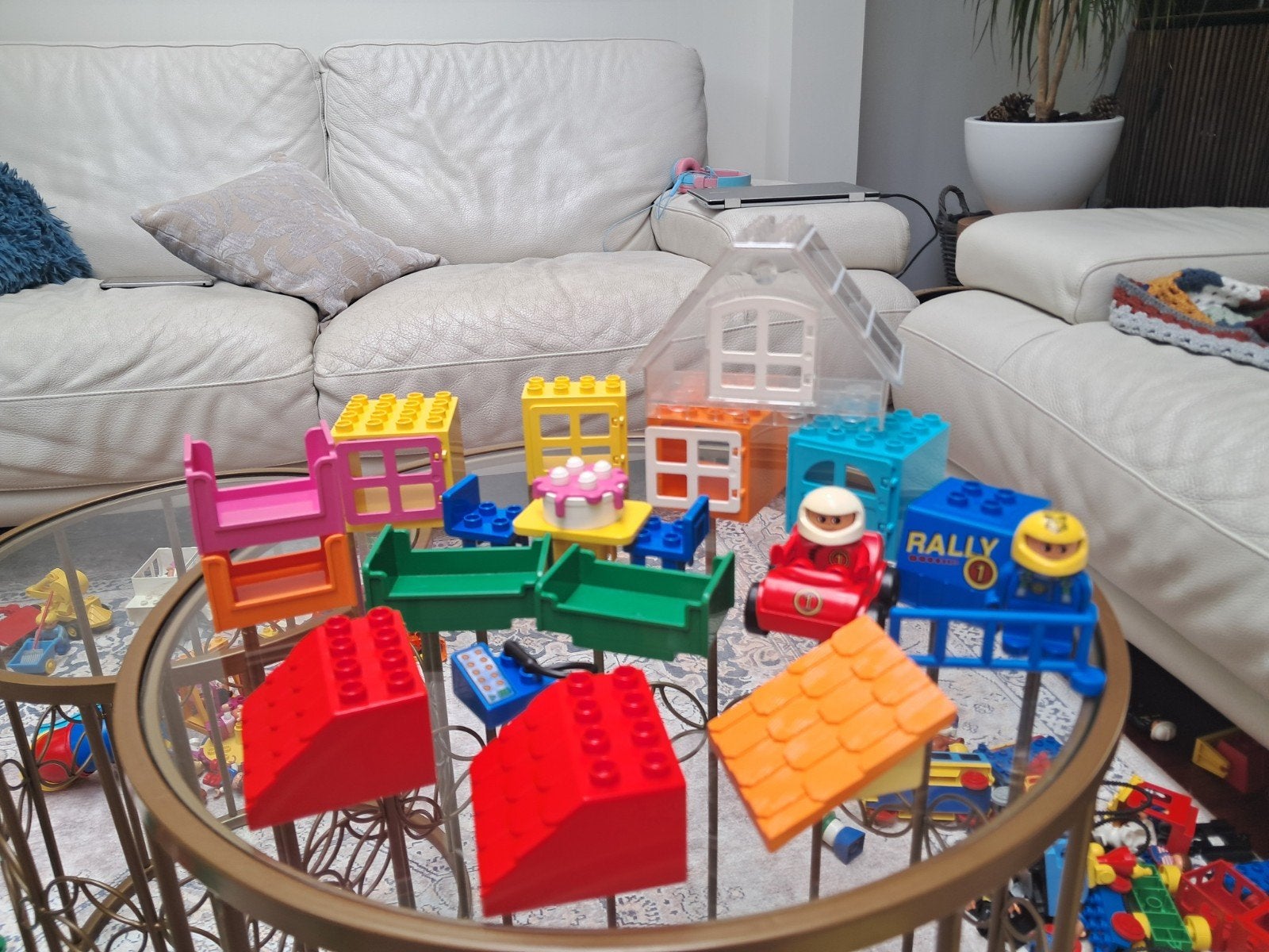 Vintage set Duplo, Ophalen of Verzenden, Zo goed als nieuw