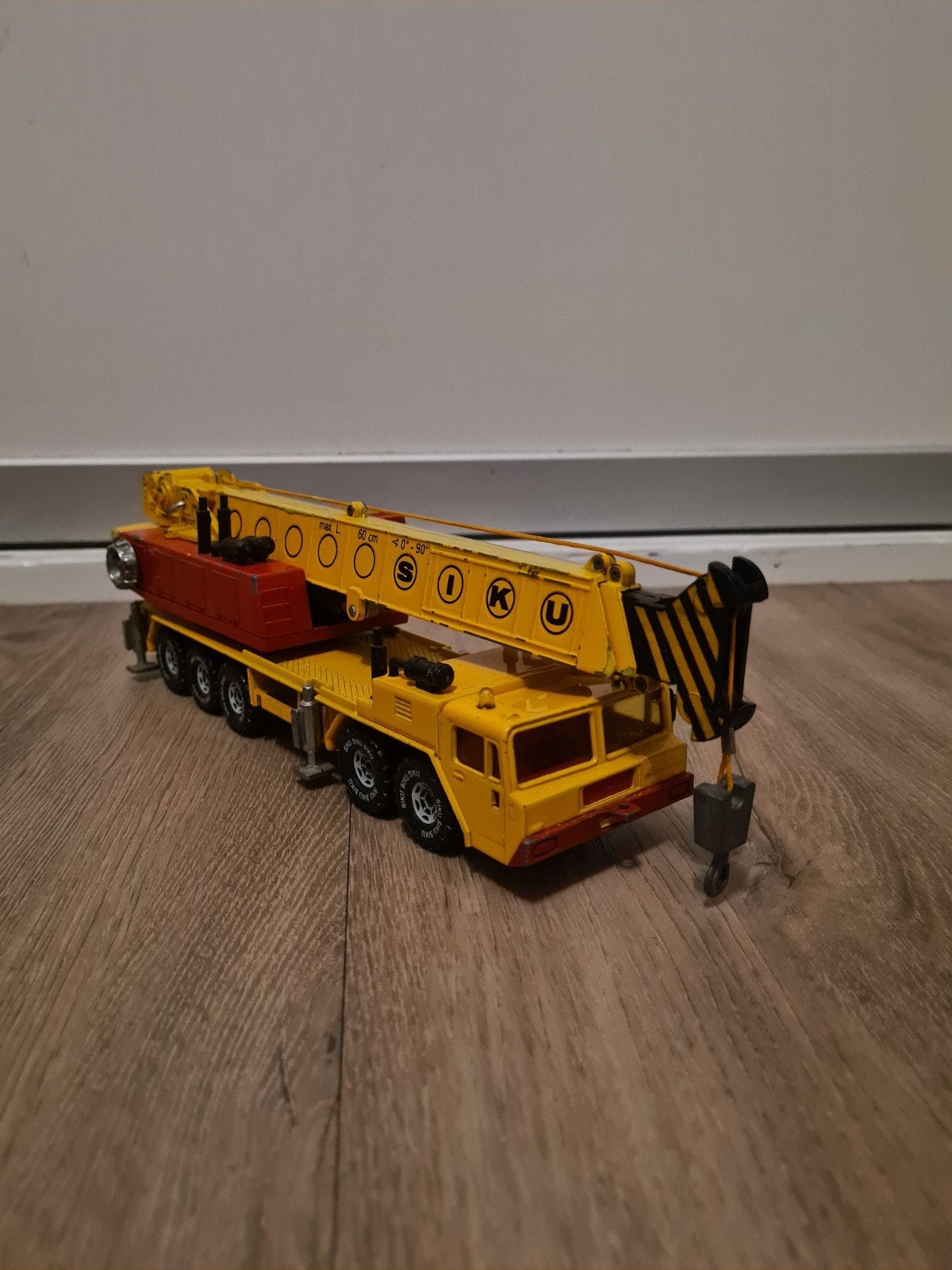 siku kraan faun, Hobby en Vrije tijd, Modelauto's | 1:50, Ophalen of Verzenden, Gebruikt, Hijskraan, Tractor of Landbouw, SIKU