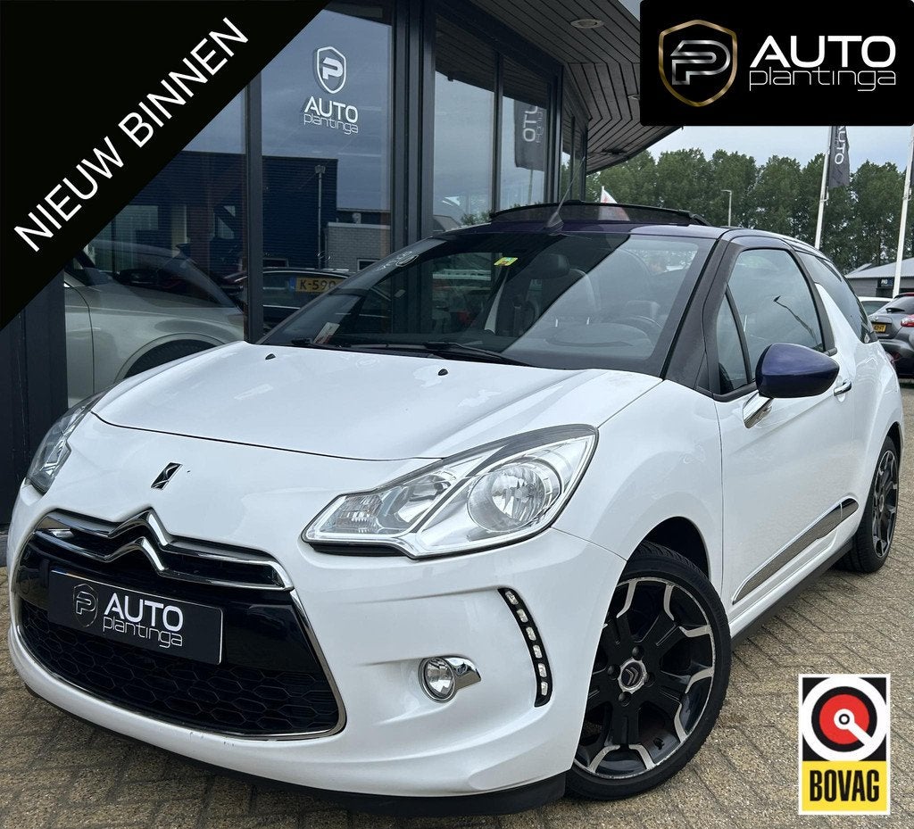 Citroen DS3 Cabrio 1.6 THP Sport Chic 155PK | DEALERONDERHOU, Auto's, Citroën, Bedrijf, Te koop, DS3, ABS, Airbags, Airconditioning