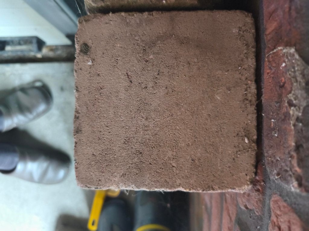 10–25 getrommelde betonklinkers, Ophalen, Gebruikt, Klinkers, 5 tot 10 m²