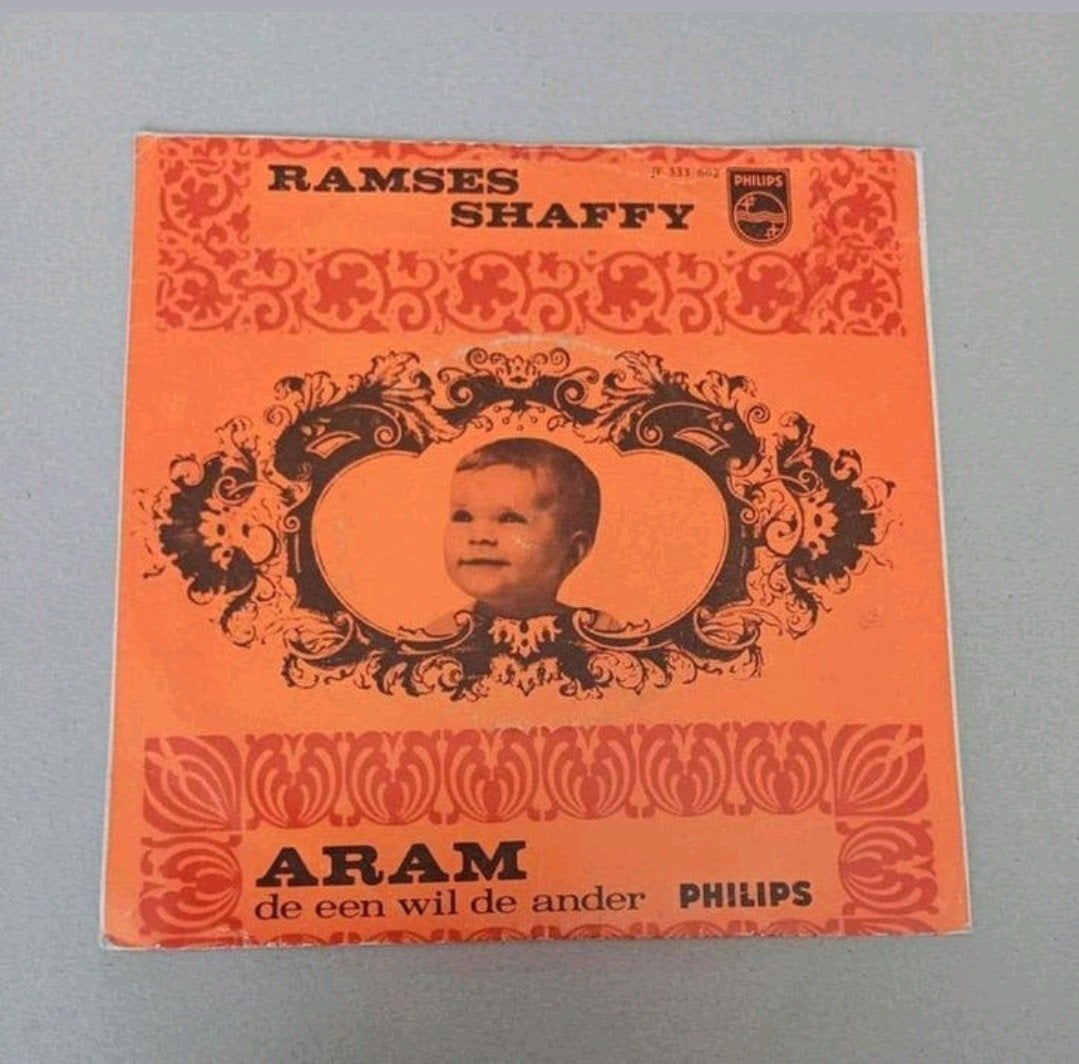 Ramses Shaffy  - Aram, Cd's en Dvd's, Vinyl Singles, Gebruikt, Pop, Beschermende buitenhoes, Ophalen of Verzenden