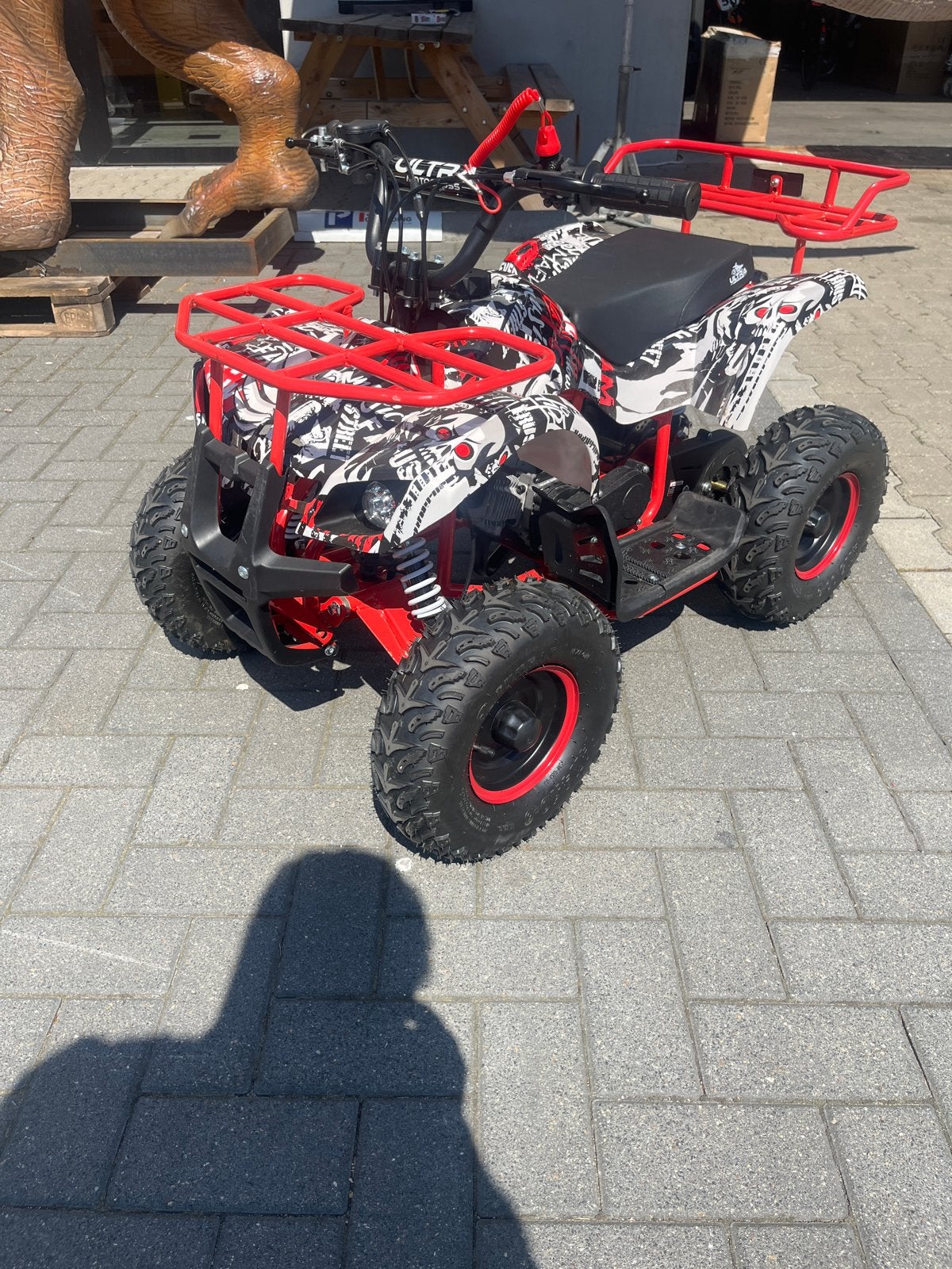 Quad 49cc Benzine - Zo goed als nieuw, voor de handige kluss, Ophalen, Ggg, Ggg, Ggg