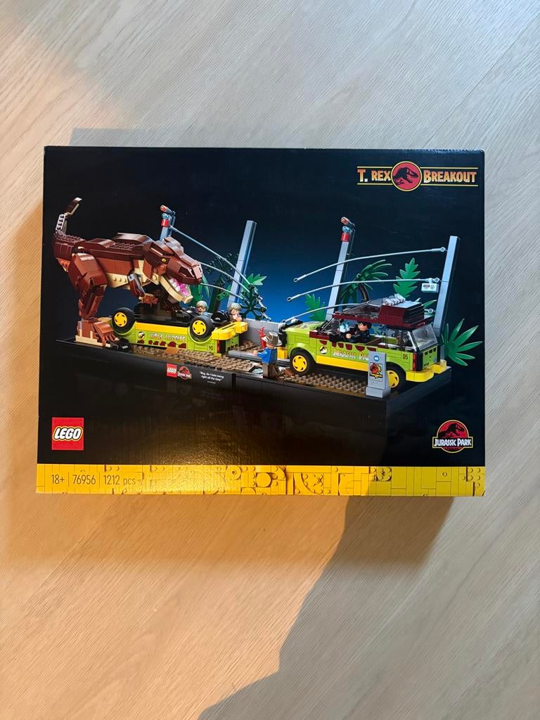 Lego T-Rex Breakout Jurassic Park 76956, Jurassic World, Lego, Nieuw, Ophalen of Verzenden
